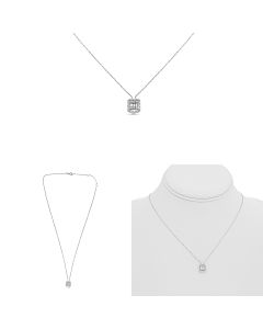Baguette Diamond Necklace
