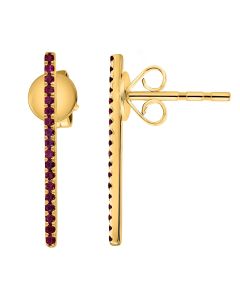 Ruby Earring