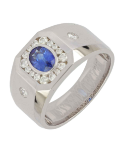 Oval Sapphire Ring