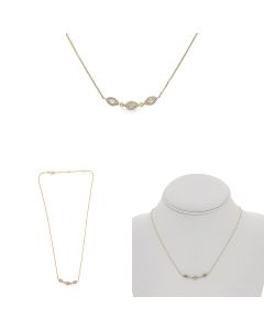 Baguette Diamond Necklace