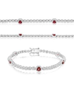  Ruby and Diamond Bracelet