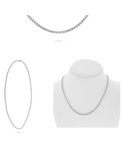 Round Diamond Necklace