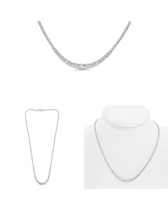 Round Diamond Necklace