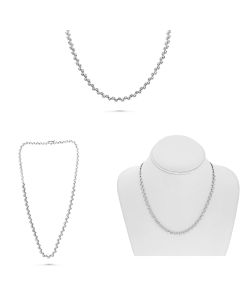 Round Diamond Necklace