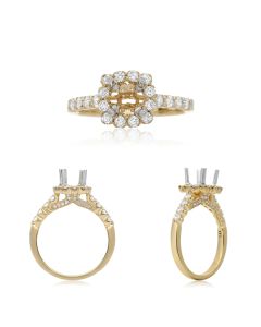 Cushion Diamond Ring