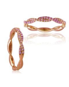 Pink Diamond Ring