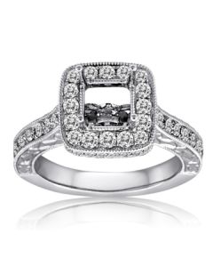 Cushion Diamond Ring