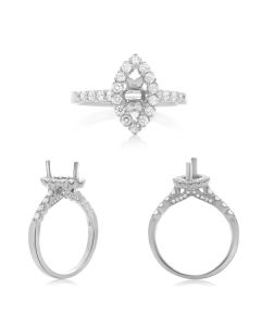 Two Prong Engagement Ring