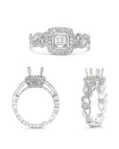 Cushion Diamond Ring