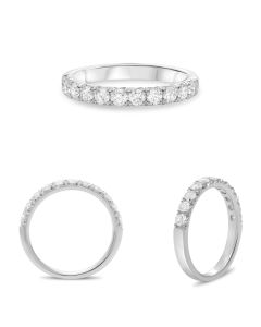 White Gold Diamond Wedding Band