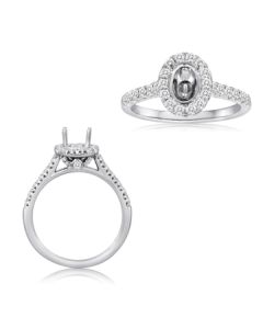 Oval Diamond Ring