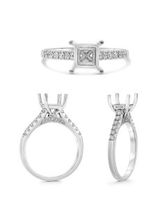 Princess Cut Diamond Ring