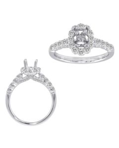 Oval Diamond Ring