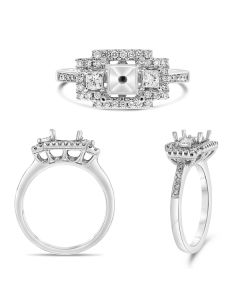 Princess Cut Diamond Ring
