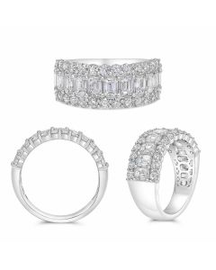 Emerald Cut Diamond Ring