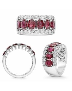 Oval Ruby Ring