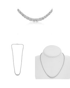 Round Diamond Necklace