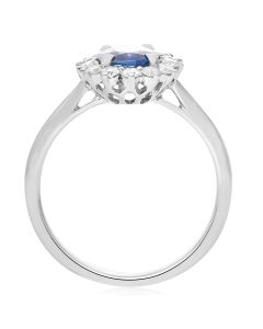 Oval Sapphire Ring