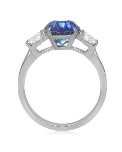 Oval Sapphire Ring