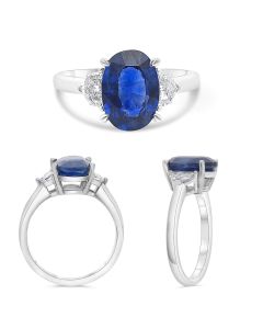 Oval Sapphire Ring