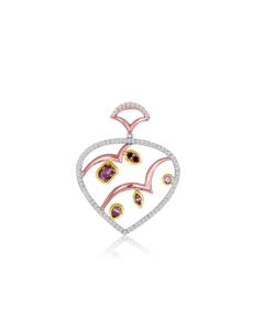 Champagne Diamond Pendant