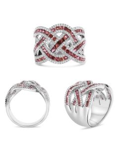 Mixed Shape Ruby Ring