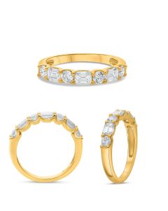 Emerald Cut Diamond Ring