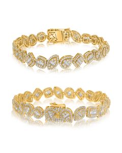 Yellow Gold Diamond Bracelet