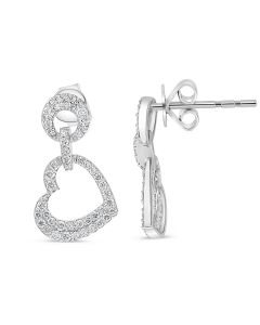 Hanging Heart Earrings 