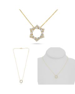 Baguette Diamond Necklace